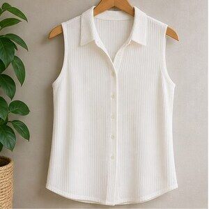 Ivory Puff Sleeve Top